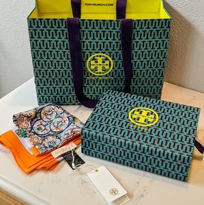 Tory Burch silk scarf